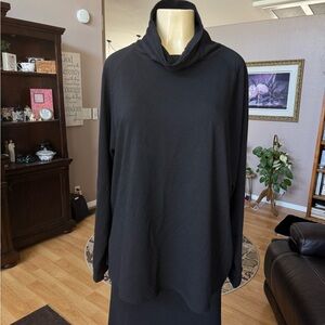 32 Degrees Heat black long sleeve turtleneck-size XXL